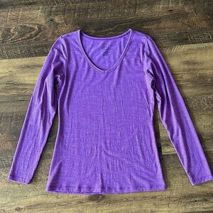 WoolX Layla V Neck Top